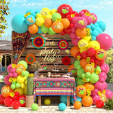 183Pcs Fiesta Balloon Arch Kit Cactus Sombrero Taco Party Decor Set Birthday