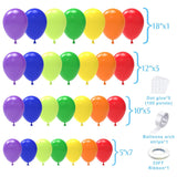 Rainbow Balloon Arch Kit 126pcs Colorful Garland Balloons Wedding Birthday Baby Shower Party Decorations