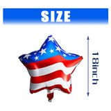 Patriotic 4th Of July Balloon Set Red White Blue American Flag Star Party Decorations
