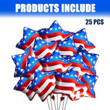 Patriotic 4th Of July Balloon Set Red White Blue American Flag Star Party Decorations