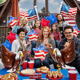 USA Eagle Star Foil Balloons Patriotic 4th Of July Independence Day Party Decor