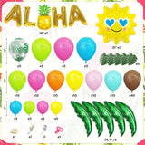 Fiesta Baby Shower Balloon Boxes: "Let's Fiesta" Tropical Party Decorations