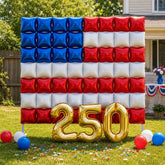Patriotic Balloon Arch Kit Red White Blue 4th Of July USA Party Decorations