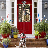 Thank You Heroes Military Boots Flag – Patriotic Veteran Outdoor Decor