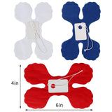 Patriotic Streamers Garland Red White Blue 4th Of July Memorial Day Party Decor