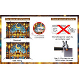 Eid Ul Adha Backdrop Crescent Moon Mosque Islamic Party Decorations