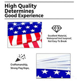100 Ft American Flag Pennant Banner | 60 PCS Patriotic Independence Day Decor