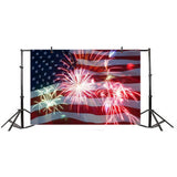 American Flag Photography Backdrop 7x5 Ft | 4th of July Independence Day Party Decor | Memorial Day Events