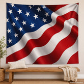 10x7 Ft American Flag Photography Backdrop | 4th of July Independence Day Patriotic Party Banner