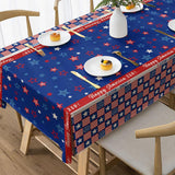 3 Pack America 250th Anniversary Tablecloths Patriotic 4th of July Party Table Covers