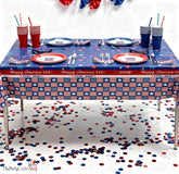 3 Pack America 250th Anniversary Tablecloths Patriotic 4th of July Party Table Covers