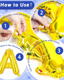 50PCS Happy Father's Day Balloon Decoration Set Banner Letters Photo Booth Party Supplies