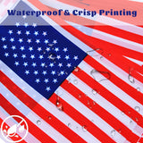 60 PCS American Flag Banner String | 65 Ft Patriotic USA Bunting