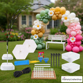 10ft Balloon Arch Stand Adjustable Frame Wedding Birthday Party Backdrop