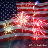 American Flag Photography Backdrop 7x5 Ft | 4th of July Independence Day Party Decor | Memorial Day Events