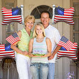 8PCS American Flag Balloons Patriotic USA Balloons 4th of July Independence Day Decorations