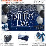 Father's Day Balloon Garland Arch Kit: Navy Blue, Silver, Gold Decorations, Backdrop