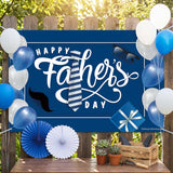 Large Happy Father's Day Backdrop Banner Party Decorations Photography Background for Home Celebration