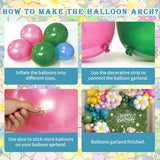 Daisy Flower Balloon Arch Kit | Pink Yellow Green Spring Garland (Baby Shower, Birthday)