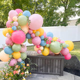 Boho Wildflower Balloon Arch Kit | Spring Baby Shower Garden Party Decor