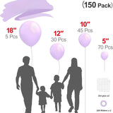 Lavender Balloon Arch Kit | Light Purple Mixed Size Party Decorations