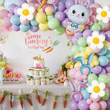 Easter Balloon Arch Kit | Bunny Carrot Garland, Spring Party Decor