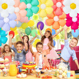Colorful Daisy Flower Balloons | Groovy Party, Baby Shower, Spring Decor