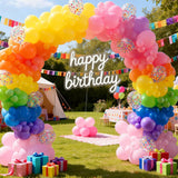 Summer Confetti Balloons | 12 Inch Colorful Latex Party Decor