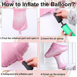 Fairy First Birthday Balloon Arch Kit | Pink Purple Mushroom Butterfly Decor