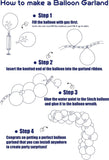 Hawaiian Beach Balloon Arch Kit | Tropical Summer Party Garland with Beach Ball Balloons