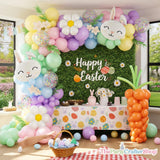 Easter Balloon Arch Kit | Pastel Bunny Balloon Garland | Baby Shower Spring Birthday Party Decor