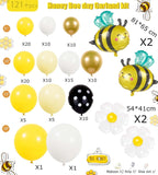 Bee Balloon Garland Kit | Daisy, Yellow, Gold Party Decor