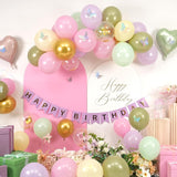 Fairy Birthday Balloon Set | Sage Green, Purple, Pink Butterfly Party Decor