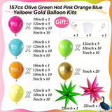 Flamingo Tropical Balloon Garland Kit | Luau Party Arch Decor