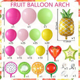 Fruit Party Balloon Garland Kit | Watermelon Pineapple Summer Decor