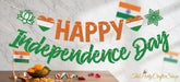 India Independence Day Banner | Pre Strung 15th August Patriotic Garland | Indian Party Decorations