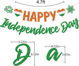 India Independence Day Banner | Pre Strung 15th August Patriotic Garland | Indian Party Decorations