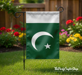 Pakistan Garden Flag 12x18 Inch | Double Sided 220D Polyester Yard Flag | Outdoor Patriotic Decor