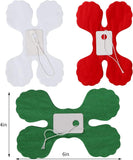 India Independence Day Tricolor Paper Streamers, Red Green White Garland Party Decor