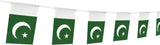 Pakistan Flag Banner Garland, 20 Mini Patriotic Party Decor, 16 Ft Outdoor Celebration