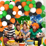 Sports Theme Balloon Arch Garland Kit, Orange Green Black Party Decoration