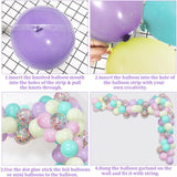 Pastel Macaron Popsicle Balloon Garland | Ice Cream Party Decor, Baby Shower, Birthday Arch