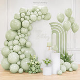 Sage Green Balloon Arch Kit | Dusty Boho Balloons for Wedding, Birthday, Jungle Party