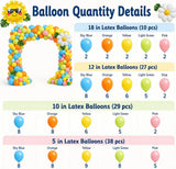 Summer Tropical Balloon Arch Kit | Sun Daisy Garland for Beach Birthday Party Decor