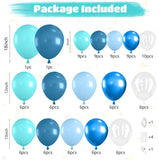 Ocean Theme Balloon Arch Kit | Turquoise Blue Teal Party Decor