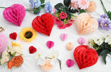 21Pcs Mini Colorful Honeycomb Balls, 6 Inch Tissue Pom Poms, Birthday Wedding Party Decoration Kit
