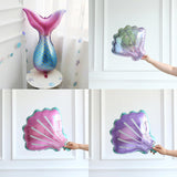 Mermaid Balloon Arch Kit | Pink Purple Under the Sea Garland (Birthday, Baby Shower, Ocean Party)