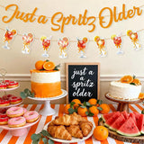 Just A Spritz Older – Balloon Arch Kit | Pink Orange Cocktail Birthday Garland