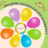 Tropical Balloon Arch Garland Kit, Rainbow Luau Party Decor