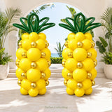 Pineapple Balloon Kit | Gold Green Tropical Luau Party Decorations